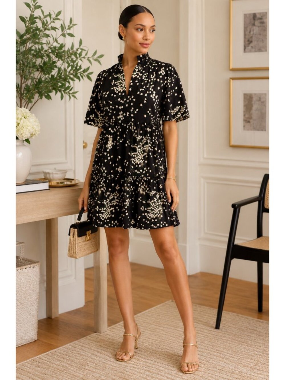 Tuckernuck Floral Mini Dress – Quiet Luxury • Modern Romantic • Cottage Chic